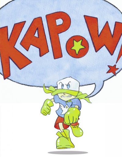 Kapow! / [written, penciled, and colored] by George O'Connor.