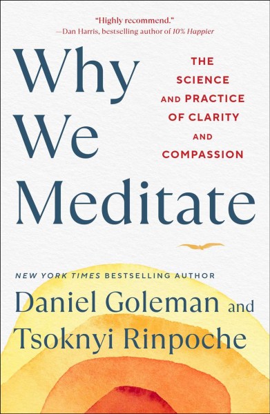 Why we meditate : the science and practice of clarity and compassion / Daniel Goleman and Tsoknyi Rinpoche with Adam Kane.