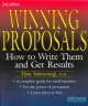 Go to record Winning proposals : writing to get results